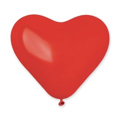 Серце Пастель світло-червоне 25см