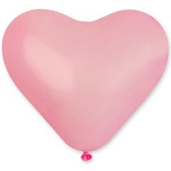 Сердце Пастель розовое 25см