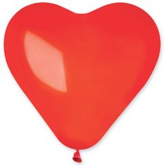 Серце Кристал червоне 44см