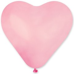 Серце Пастель рожеве 44см