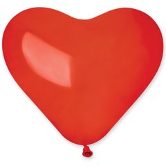 Сердце Пастель красное 44см
